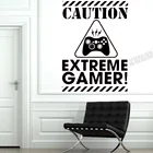 Наклейка на стену для мальчиков, с надписями на дверь, Xbox, Playstation, Y046