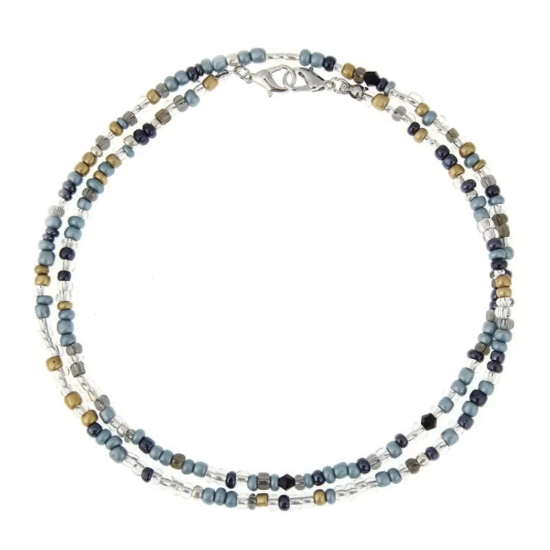 

50cm/70cm Colorful Beads Anti-lost Face Cover Lanyard Chain Glasses Lanyard Strap Necklace Jewelry Long Chain For Women