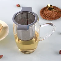 1pcs tea infuser stainless steel tea strainer metal bag filter herb spice filter diffuser handle tea ball free shipping