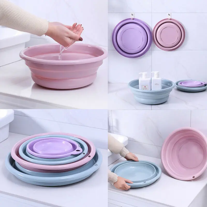 Портативное складное ведро для умывальника кемпинга | Дом и сад