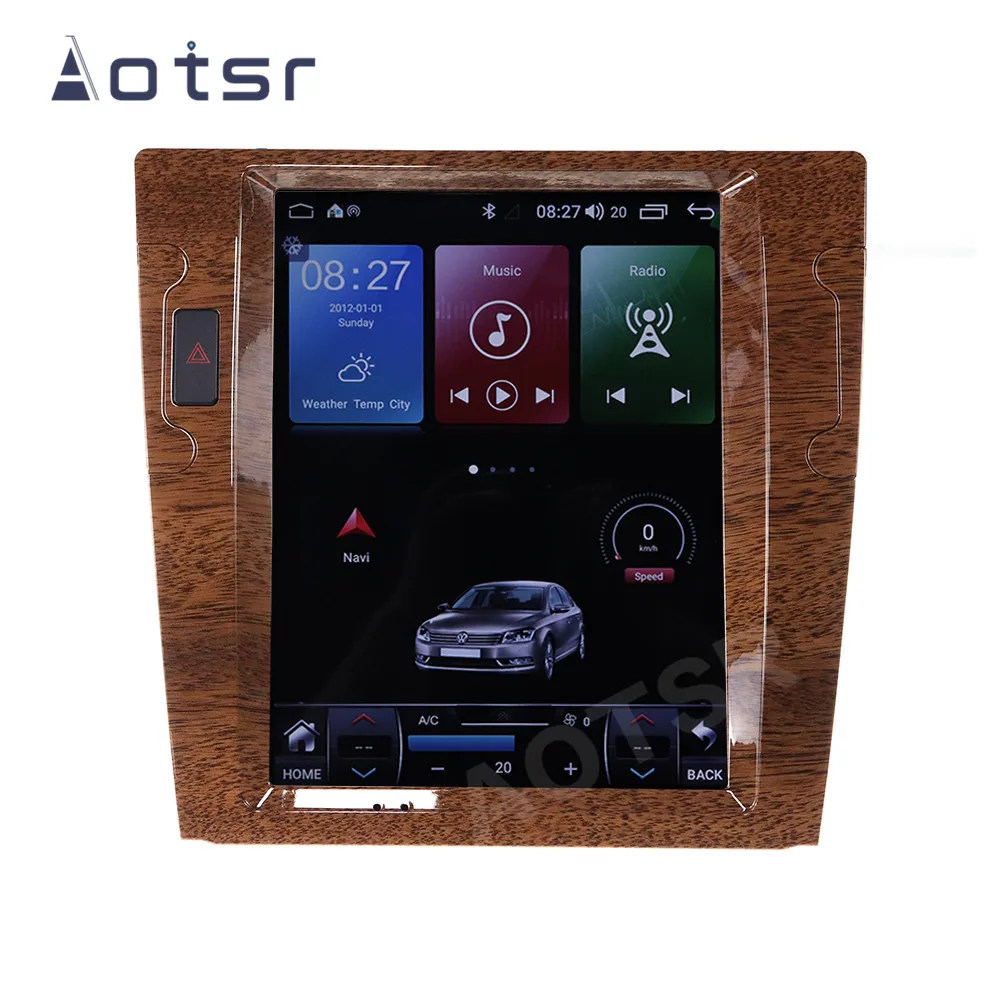 Android 11.0 8+256G Multimedia Player For Volkswagen VW Phaeton 2003 - 2013 Tesla Style Car Radio GPS Navigation Auto Audio Unit |