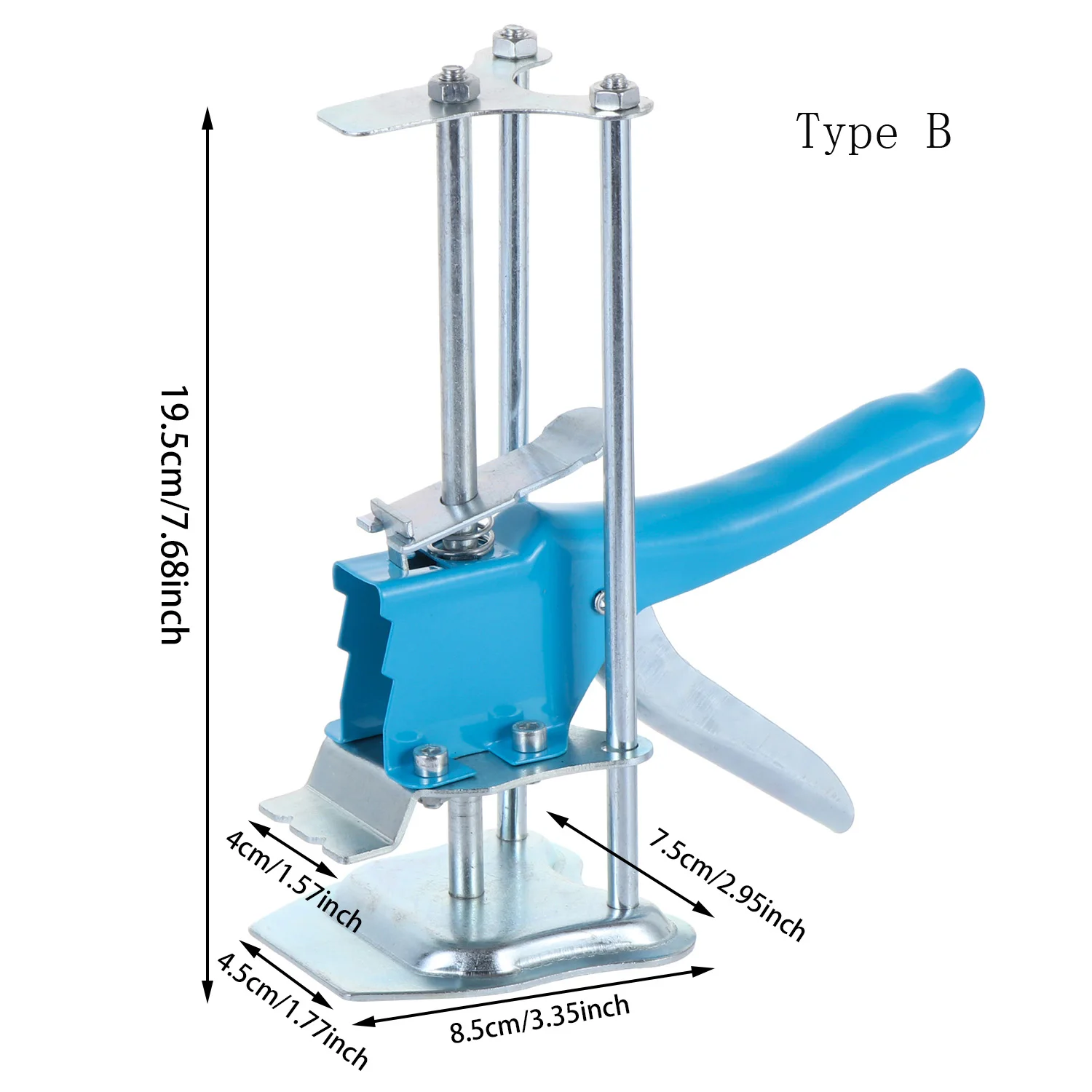 

Tile Locator with scale Wall Tile Height Locator Level Regulator Heighter Adjuster Handtool Tile Height Regulator Wall Leveling