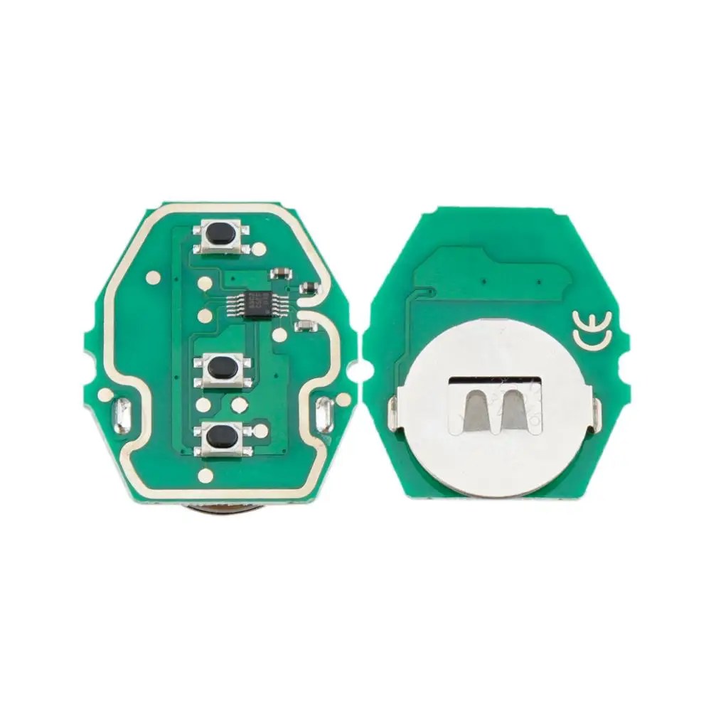 

QWMEND 3 Buttons Car Remote Key for BMW MiNi Cooper S R50 R53 2005-2007 Smart Car Keyless Entry 7935 Chip 315/433Mhz