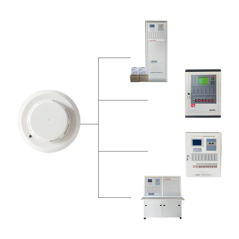 Независимый датчик дыма пожарный чувствительный детектор домашнее охранное