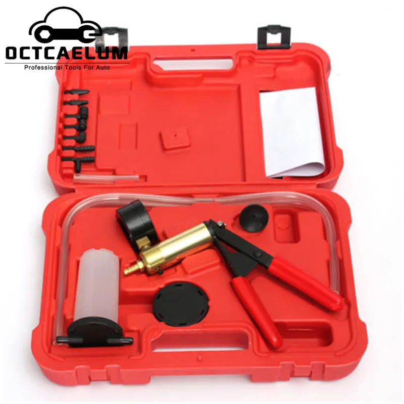 Тормозной жидкости Bleeder вакуумный насос сжатия диагностический тест набор