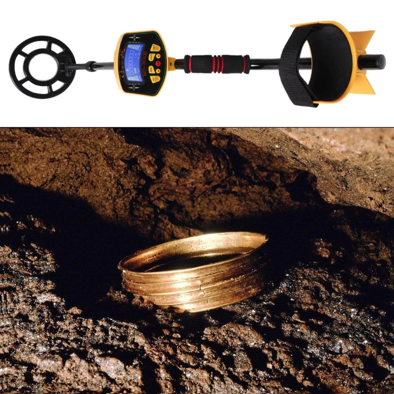 

MD3010II Metal Detector Underground Metal Detector sensitive Gold Digger Treasure Hunter Metal Finder Seeking Tool 19QB