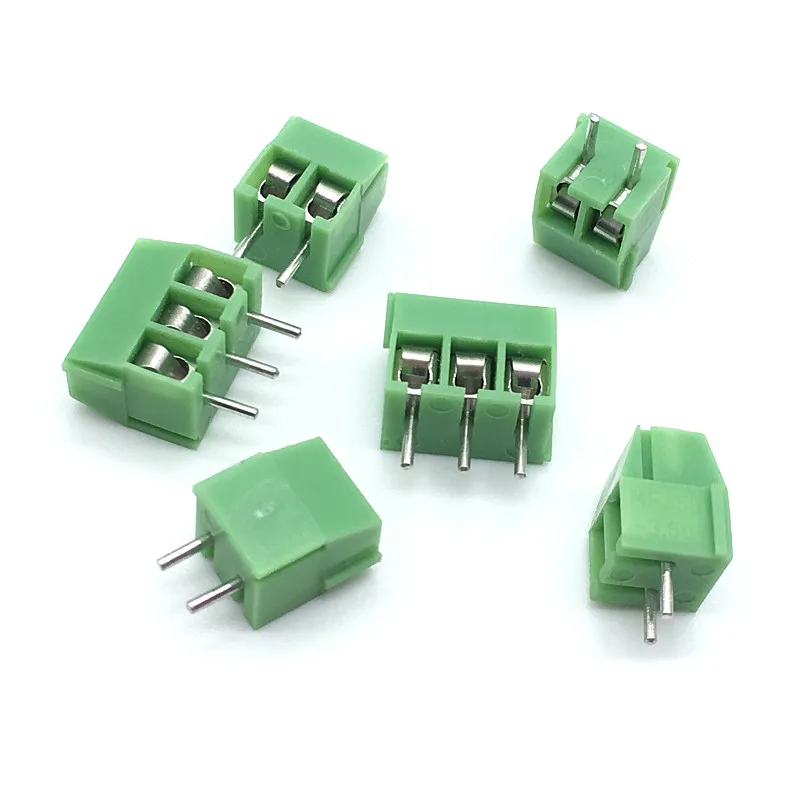 Винтовой клеммный блок 24 18AWG 300 В 10 А 2 контакта 3 5 мм|Терминалы| |