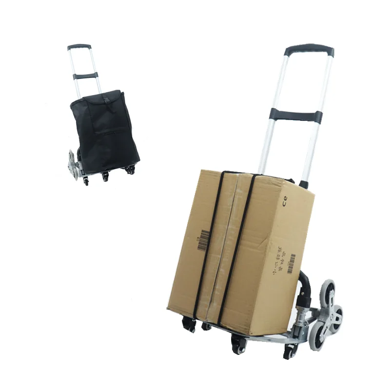 Сверхмощная складная тележка для подъема по лестнице 80 кг|Садовые тележки| |