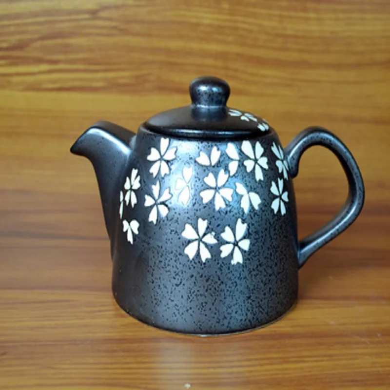 Горячий ветер и японского аниме белая вишня чай горшок чайный сервиз с