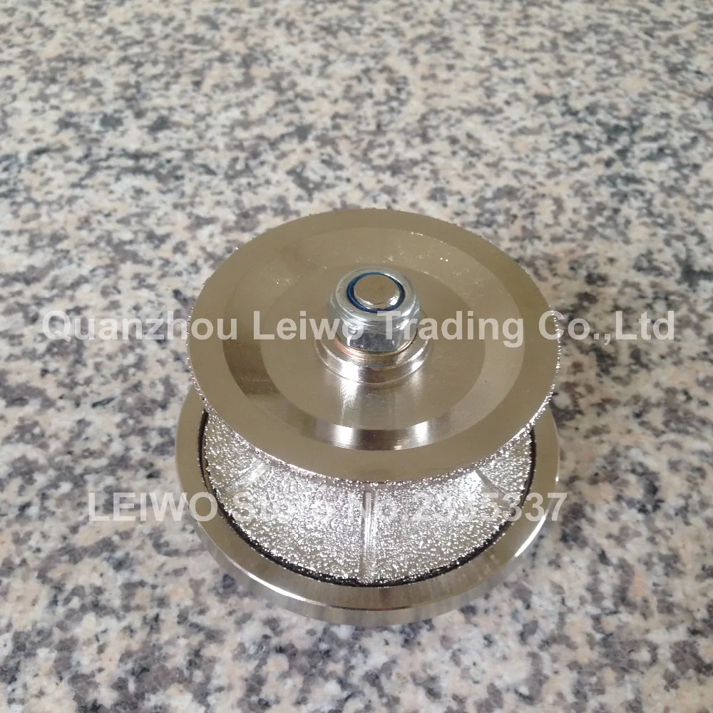 Вакуумная паяная ручная фреза V30 полностью металлическая крышка с алмазным