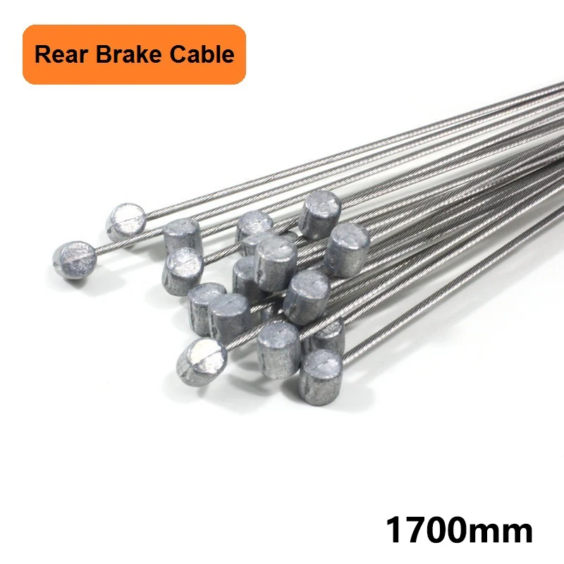 Трос тормозной из нержавеющей стали для горного велосипеда 5 шт. | Спорт и