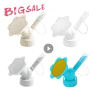 Спринклер для полива цветов 2 в 1, пластиковая бутылка для воды, портативный аксессуар для сада, бытовые банки для воды