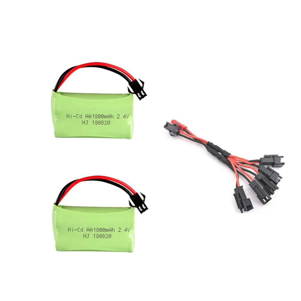 Аккумуляторная батарея для игрушек с дистанционным управлением 1800 мАч 2 4