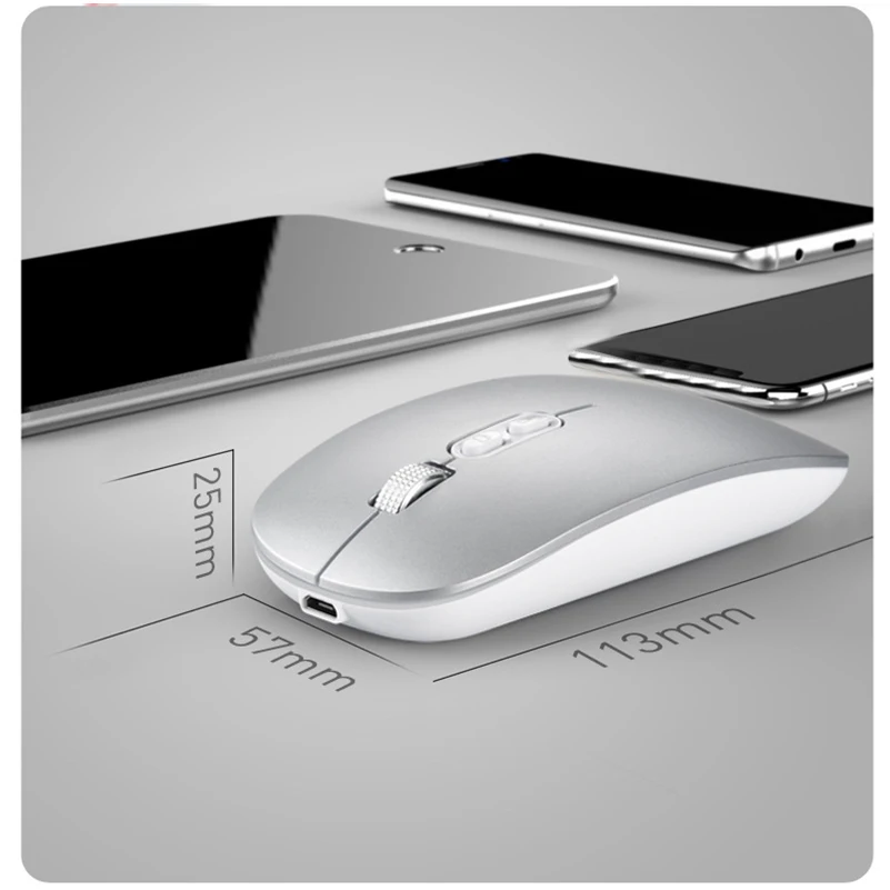 bluetooth мышь для apple macbook air xiaomi macbook pro перезаряж