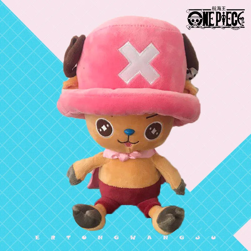 

One Piece Plush Toys Luffy Chopper Sabo 30cm Plush Doll Stuffed Anime Cute Toy Chopper Doll Cartoon Gifts