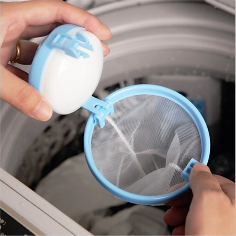

Discs Dirty Fiber Collector Filter Mesh Pouch Washing Machine Filter Clothing Fur Hair Catcher Cleaning Balls Bag Laundry Balls