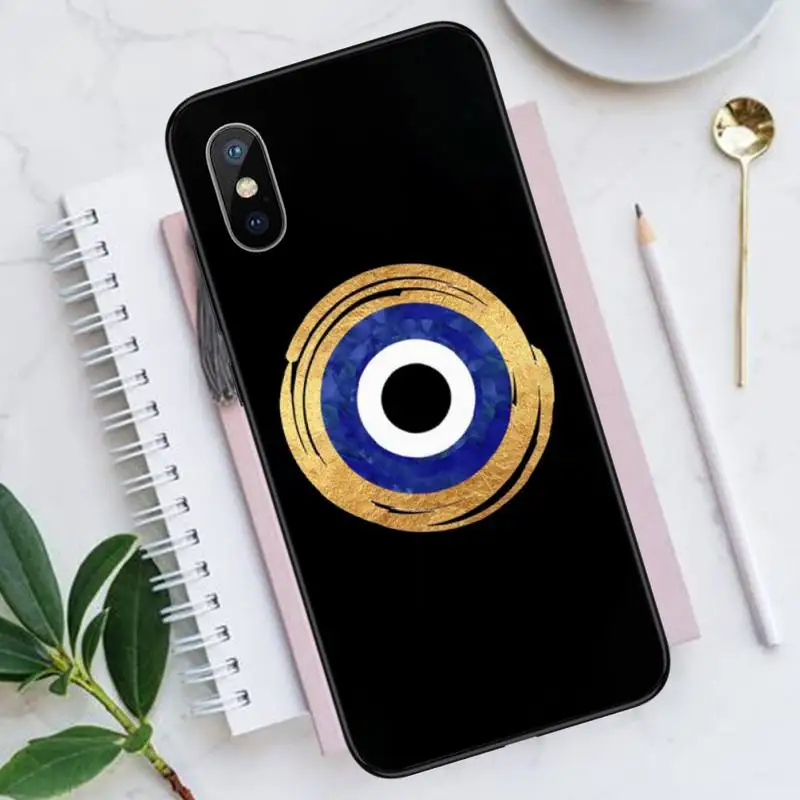 

Evil Eye Illustrations aesthetics Phone Case for iPhone 11 12 pro XS MAX 8 7 6 6S Plus X 5S SE 2020 XR funda coque