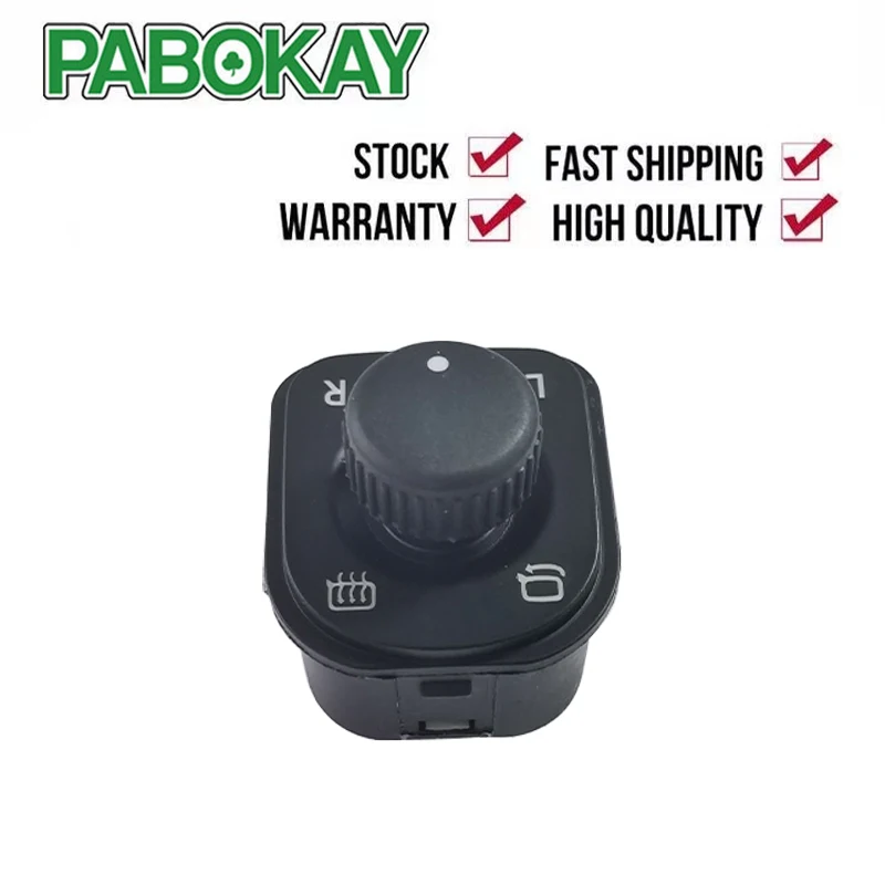 100% абсолютно новый переключатель зеркала для Volkswagen VW jetta mk5 golf 5 6 tiguan passat b6 CC 1K0959565J