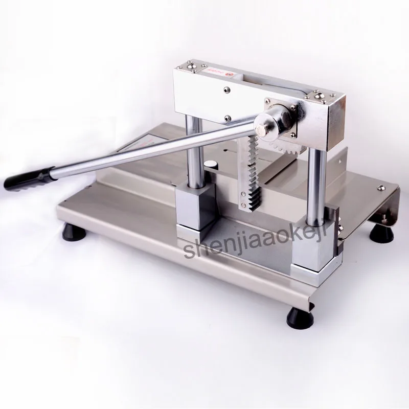 

ST700 Stainless Steel manual Cutting machine home use meat cutting machine cutting bone ribs machine pig's trotters 1pc