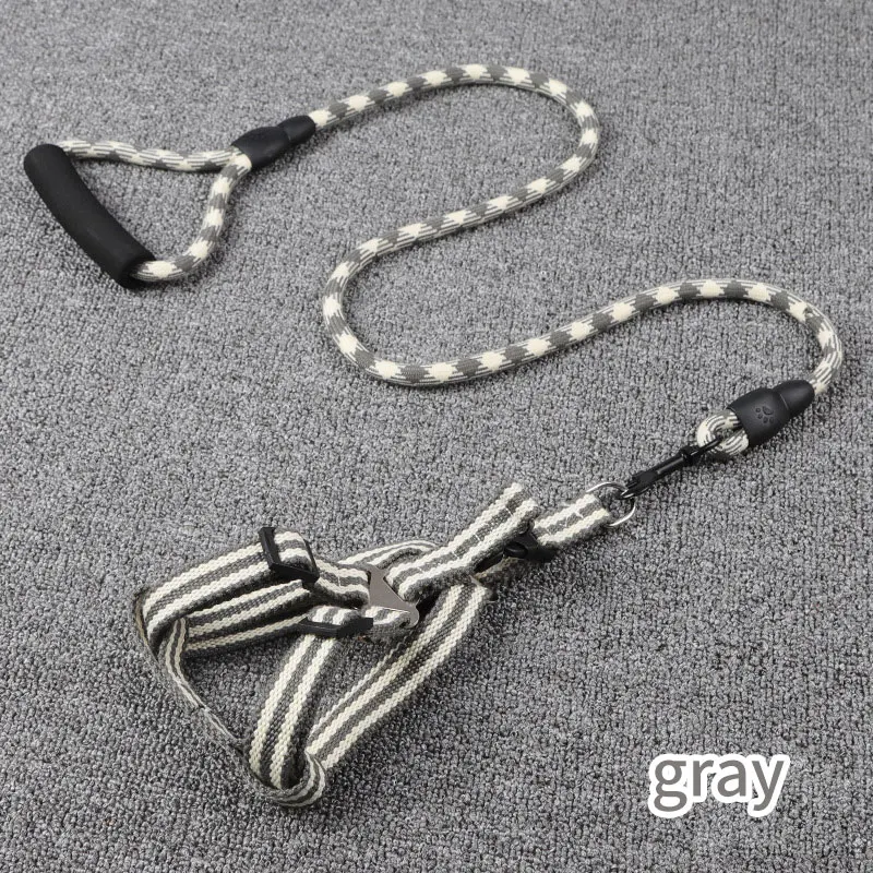 Нейлоновый хлопковый поводок для собаки 5 цветов набор поводков собак Размеры S M L