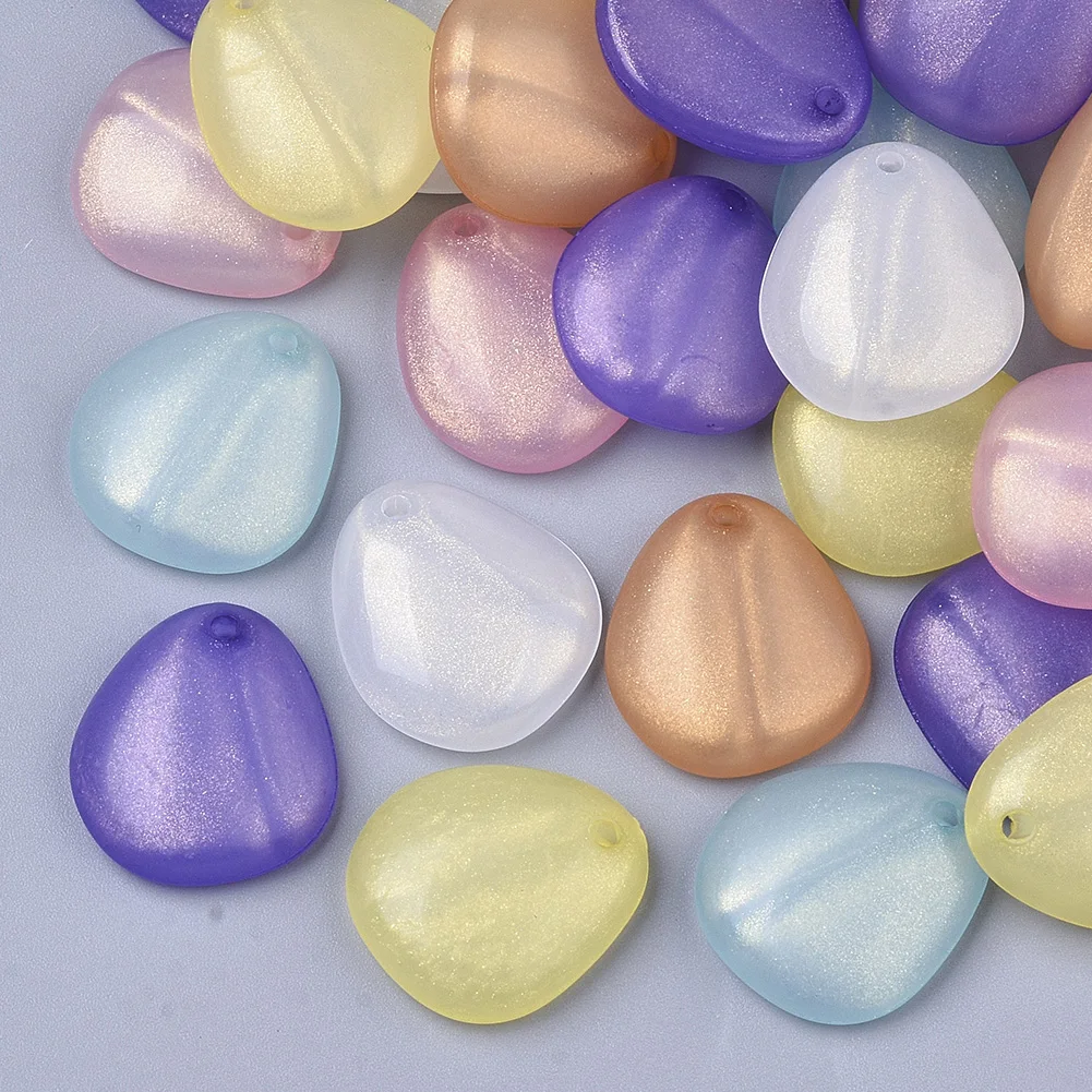 20 шт. акриловые бусины в виде сердца | Украшения и аксессуары