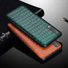 Роскошный чехол из крокодиловой кожи для Samsung galaxy A7 2018, защитная задняя крышка для samsung a7 2018, тонкий Премиум чехол для телефона