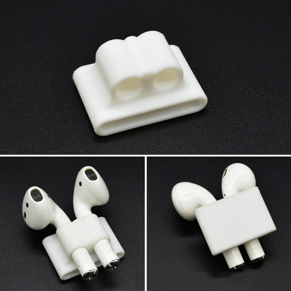 Ремешок для часов держатель наушников чехол Apple Airpods анти-потеря силиконовой