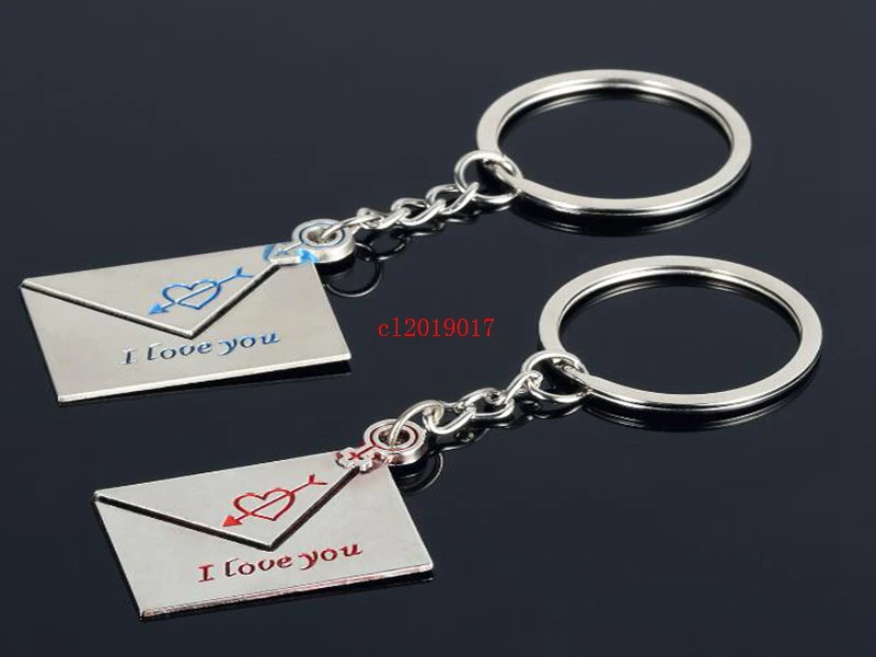 Креативный подарок для любимых металлический брелок ключей автомобильный