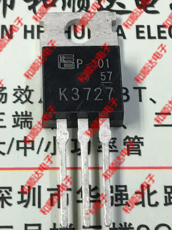 

10 шт./лот K3727 2SK3727 New Spot TO-220 900V 2.2A