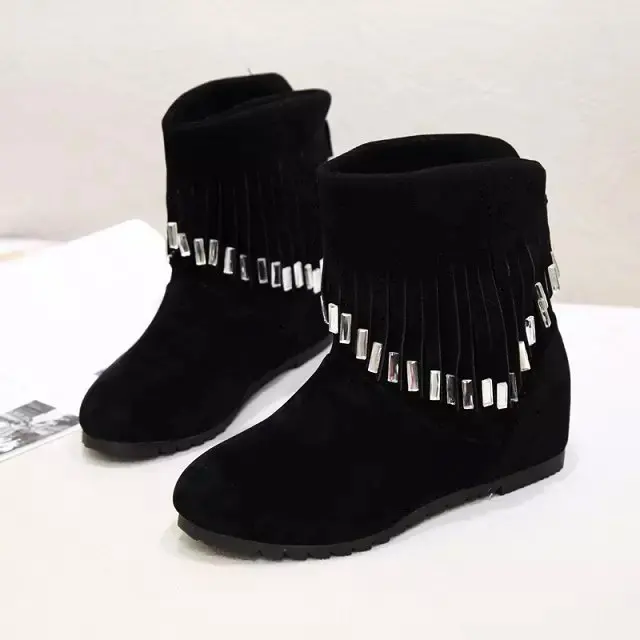 Цыганские национальные Женские ботинки в богемном стиле Новинка 2019 года Зимние
