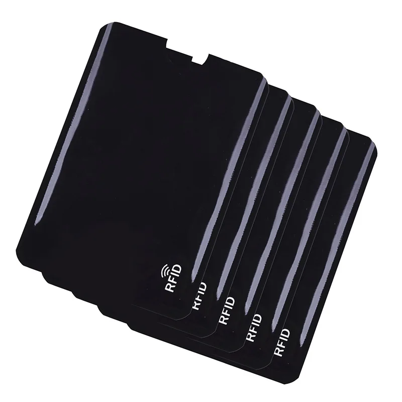 Алюминиевый Анти Rfid блокирующий ридер замок держатель для банковской кредитной карты защита Rfid металлический чехол для кредитных Id карт