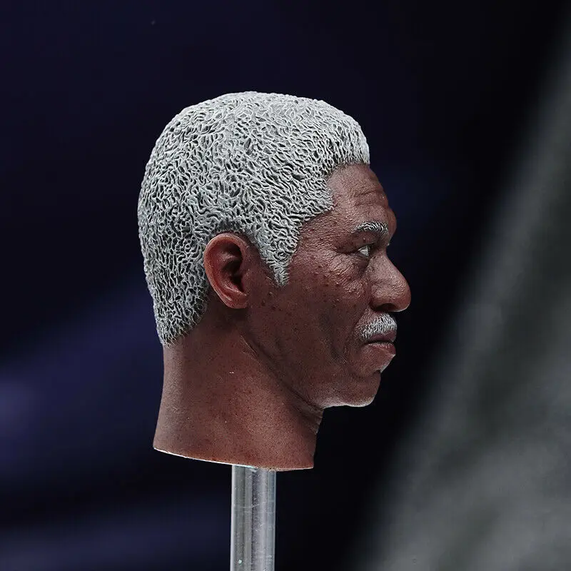 1/6 весы Моргана Фримена оружие эксперт головы лепить модель с перфорацией