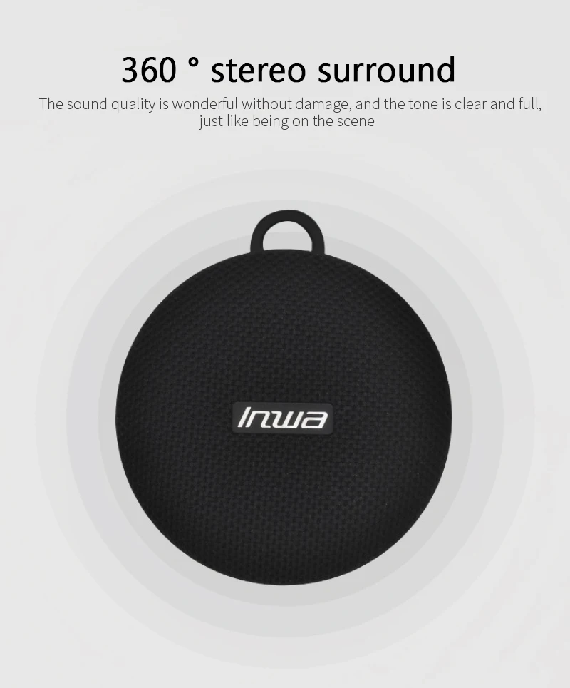 Беспроводной Bluetooth совместимый велосипедный портативный динамик IPX7 душевой