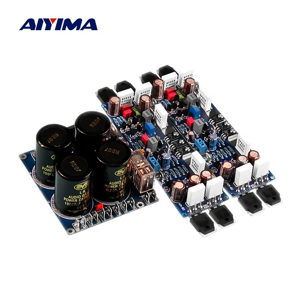AIYIMA усилитель мощности платы Hi Fi 150Wx2 стерео настроенный на выпрямительную