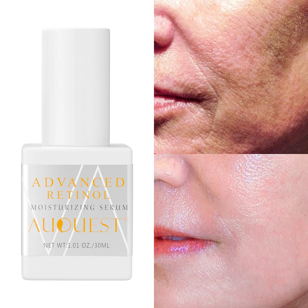 

30ml Retinol Face Serum Anti-wrinkles Whitening Mild Non-irritating Moisturizing Essence Improve Lines Firming Facial Skin Care