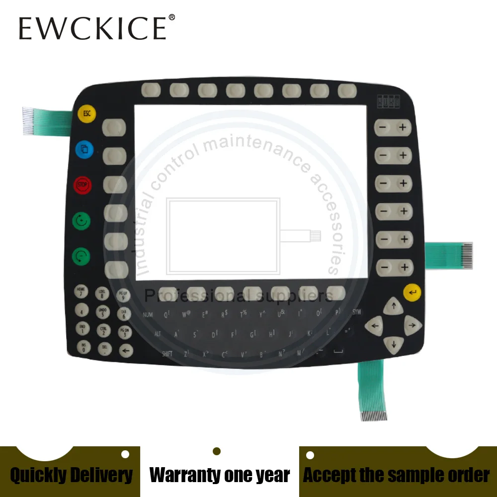 NEW KCP KRC1 KR C1 69-357-225 HMI PLC Membrane Switch keypad keyboard enlarge