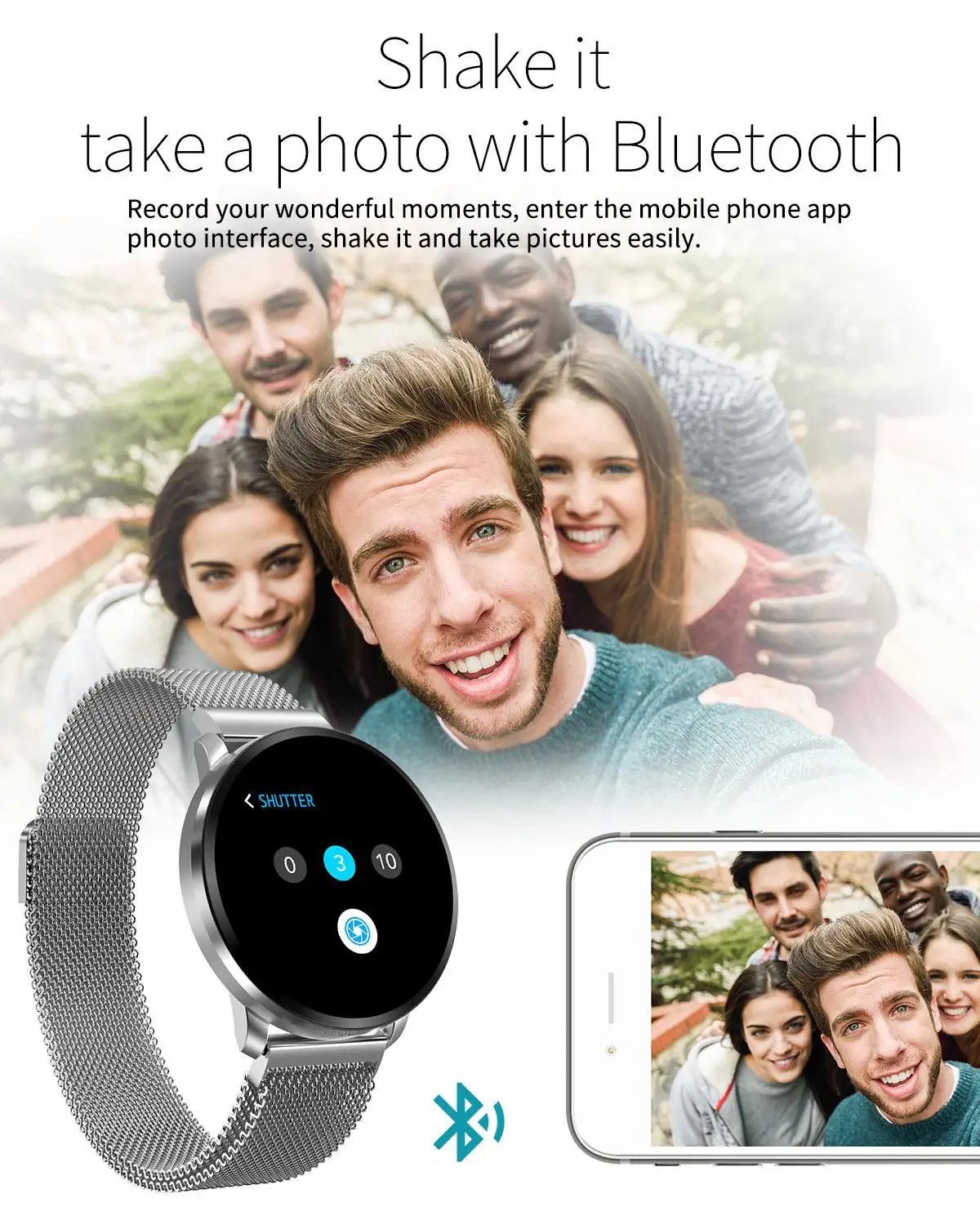 CF68 Bluetooth браслет мульти спортивный режим мониторинг сердечного ритма