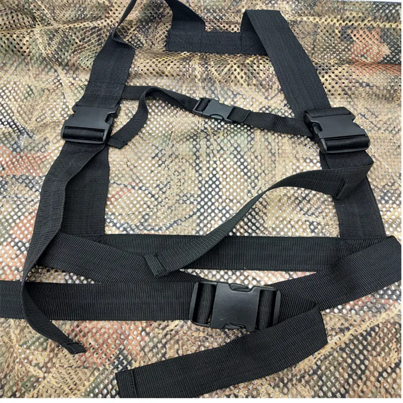 

Outdoor Big Size Hunting Mesh Backpack Bionic Camouflage Hunting Bait/Lures Bag Drawstring Lightweight Rucksack Tool Storage Bag