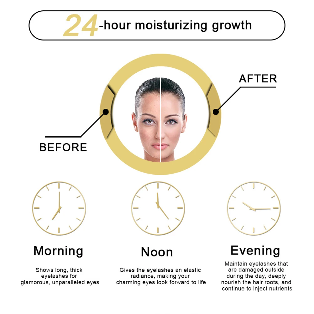 5ml Eyelash Growth Liquid Long Thick Enhancer Nourish Damaged Eyelashes Promote Rapid | Красота и здоровье