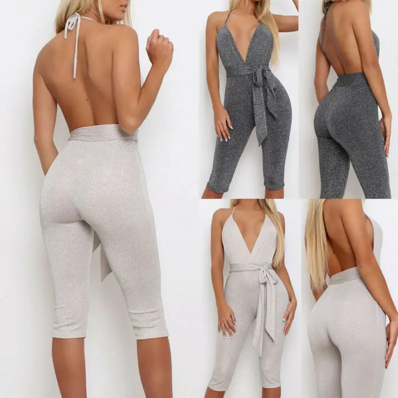 Женские спортивные Комбинезоны для спортзала костюм фитнеса и тренировок