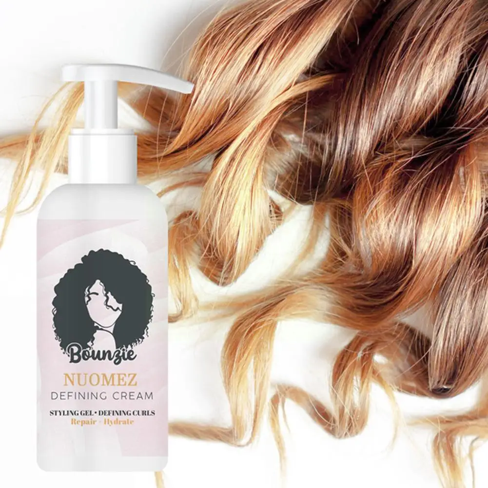 

50ml Curl Boost Hair Curling Enhancer Moisturizing Styling Repair Essence Elastin Cream Curl Care Elastin Curling Hair Sett H4x5