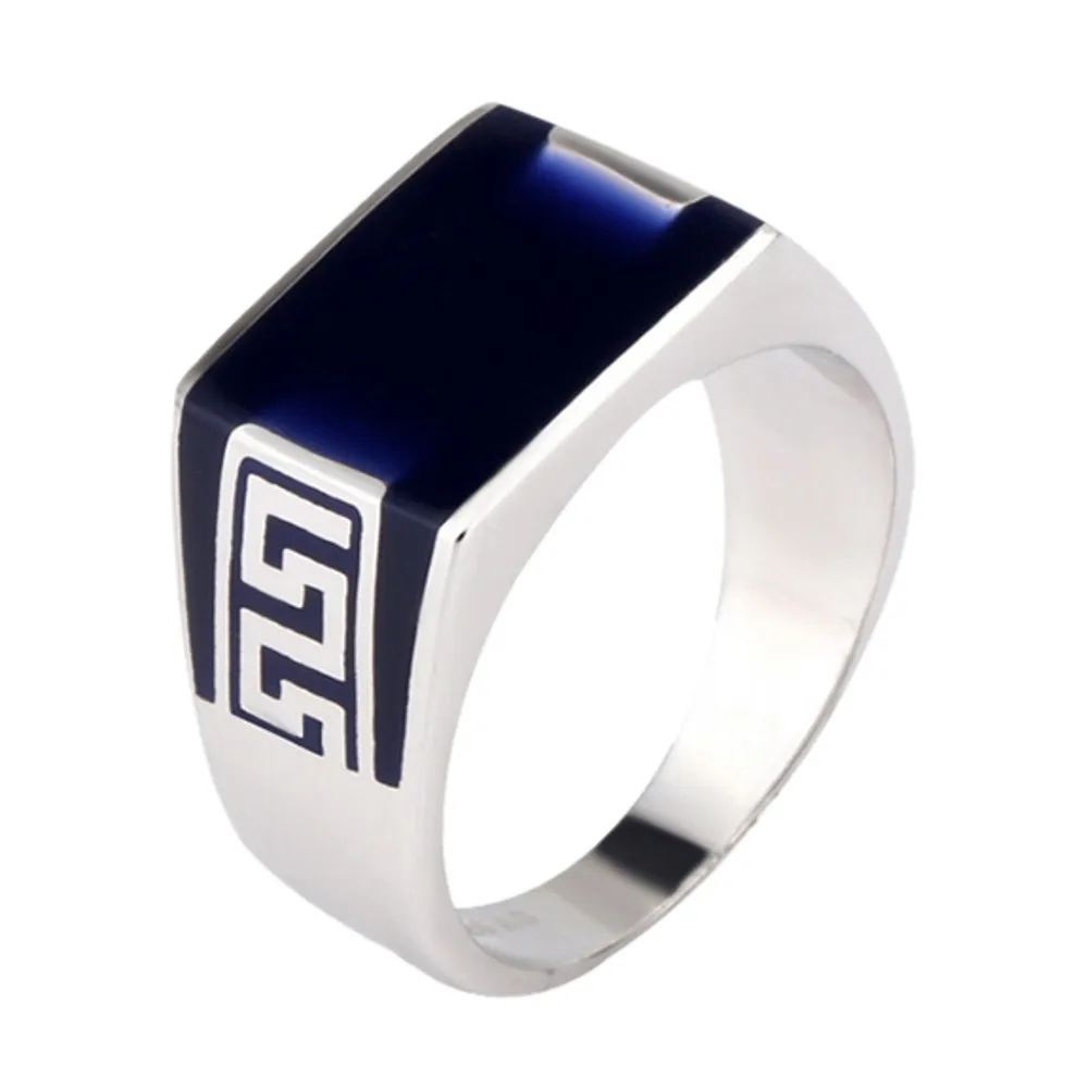 BOCAI Новые однотонные чистый 100% S925 серебро высокого качества с украшением в виде