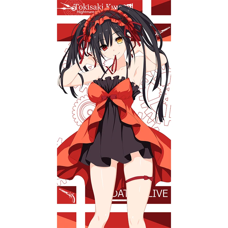 

Magic Color Change Bath Towel Anime Dakimakura Hand Towel For Adult