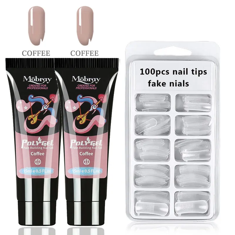11 set 15 мл УФ Poligel 12 Цвет конструирующий гель Quick в сдержанном стиле Acrygel дизайн ногтей поли гель для дизайна ногтей для создания Клей для ногтей - Цвет: 11 set