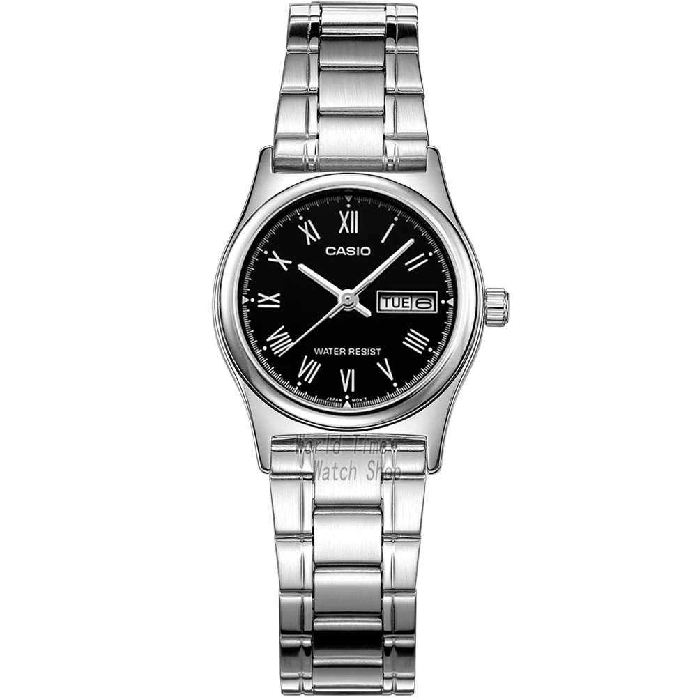 LTPV006D1B-1 Casio часы женские часы лучший бренд класса люкс Водонепроницаемый Кварцевые часы женские дамы Подарки Часы Спортивные часы - Цвет: LTPV006D1B-1