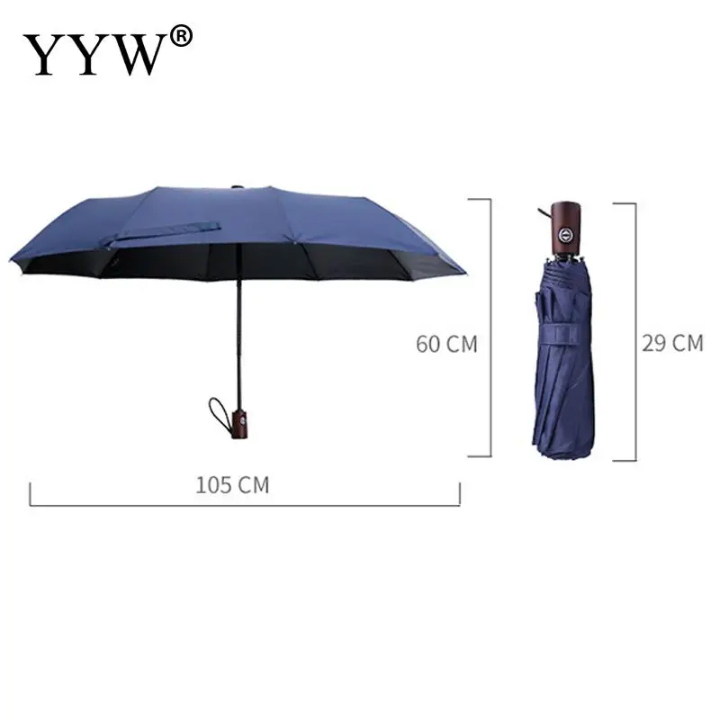 Складной зонт от дождя для мужчин и женщин в подарок виниловая ветрозащитная