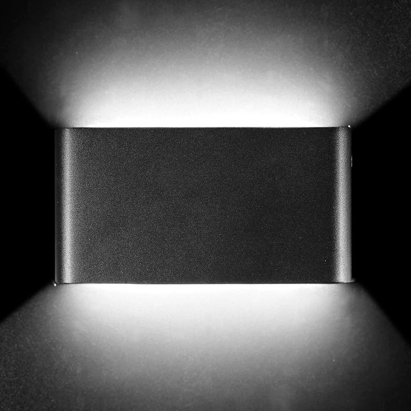 Светодиодные уличные комнатные Настенные светильники 6 Вт/12 Вт AC85 265V IP65