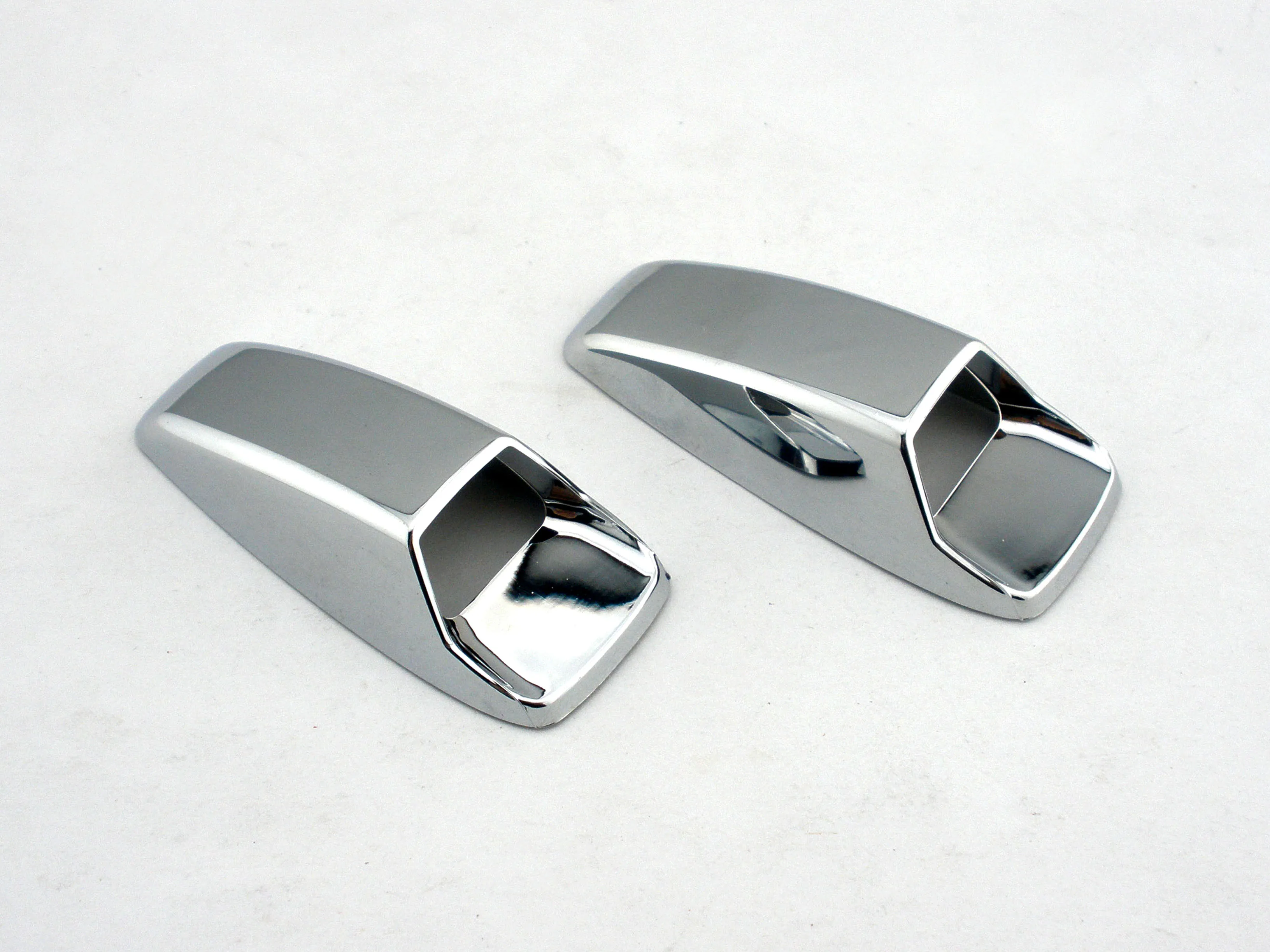 Глянцевая черная хромированная крышка из углеродного волокна ABS для капота