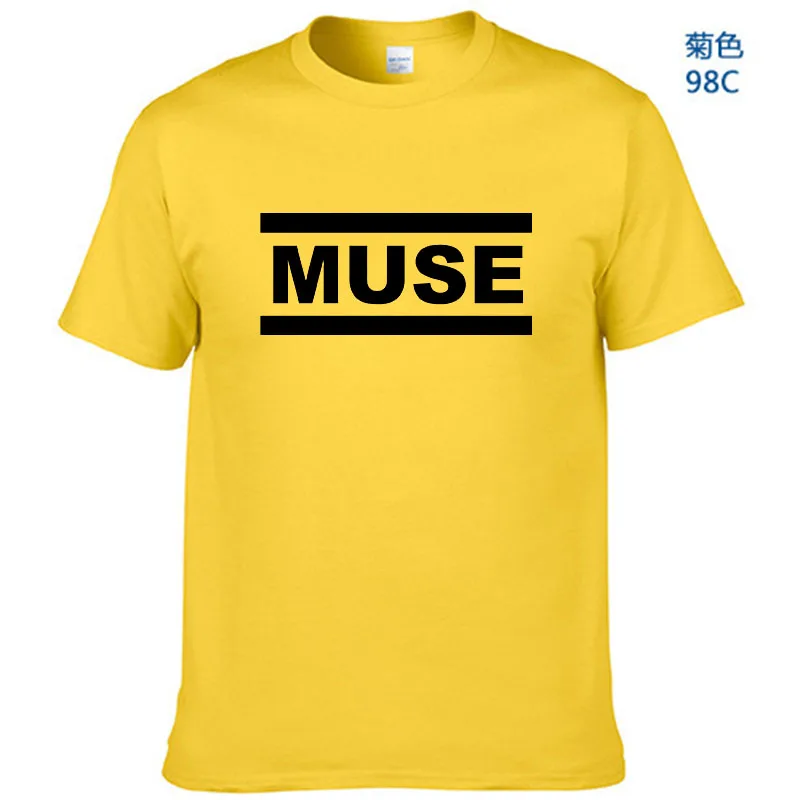 Мужские футболки Muse футболка muse летние хлопковые с коротким рукавом топы