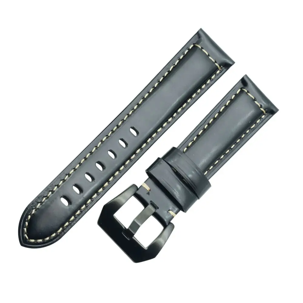 Ремешок для часов ручной работы из натуральной коровьей кожи яркий винтажный